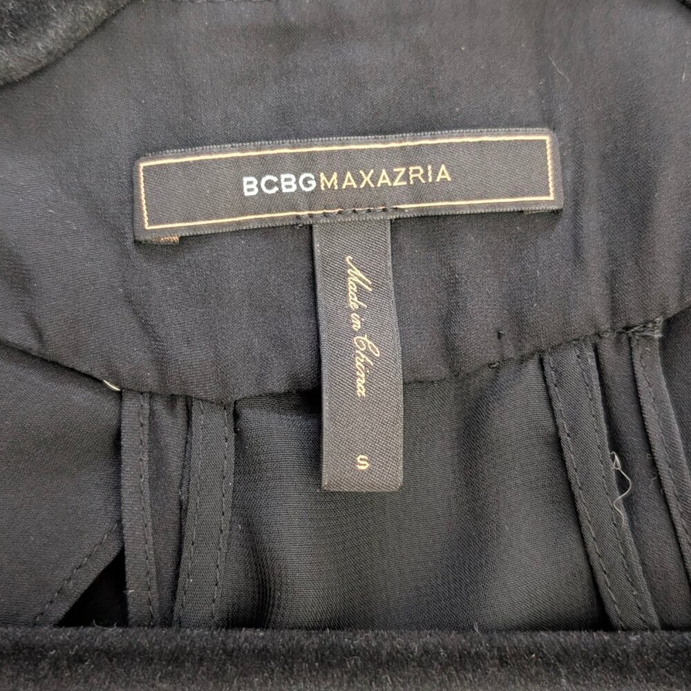 BCBGMaxAzria Silk Sequin Layered Halter Top - Picture 7 of 8